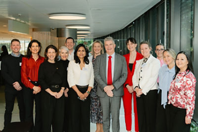 Attendees at the launch of the Guide to Mentoring and Networking for Digital Talent